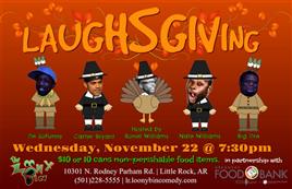 LAuGhsGiVInG! AR Foodbank Benefit